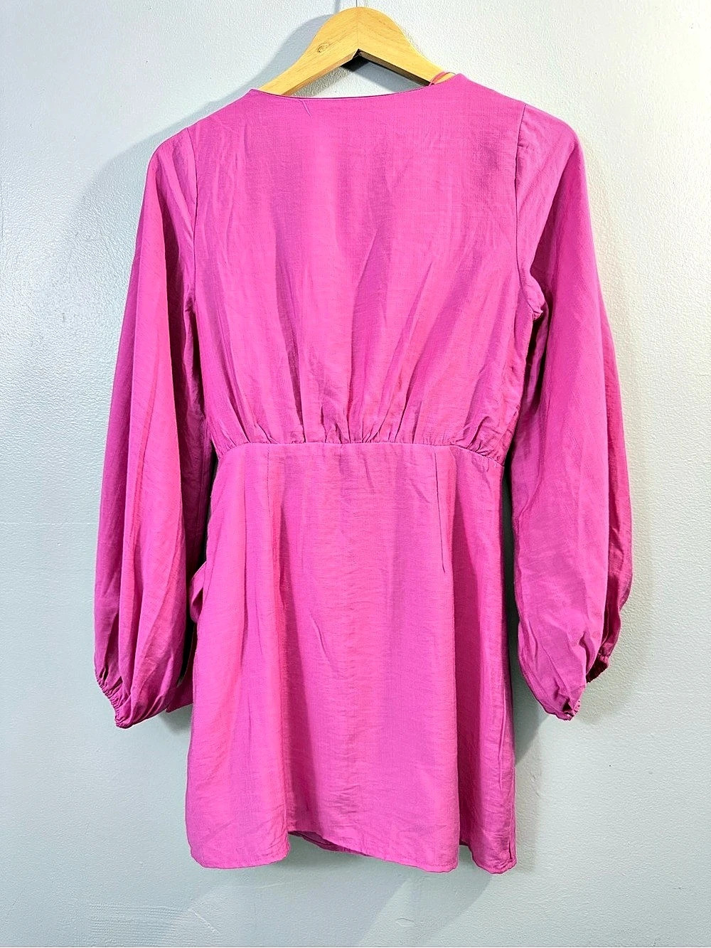 VICI Wrap Mini Dress in Pink Size S - Picture 4 of 8